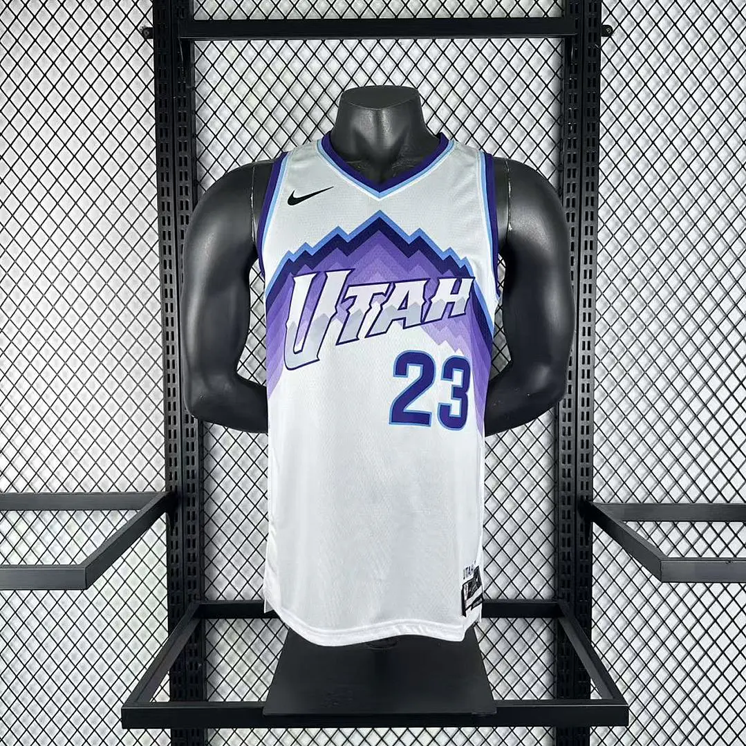 Camisa NBA Utah Jazz Branca - Nº23 3