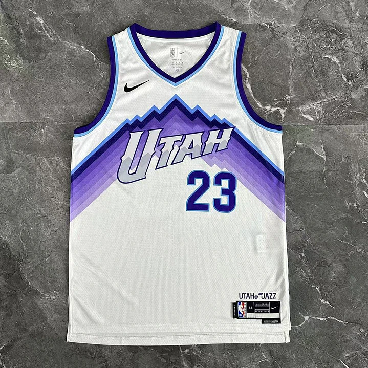 Camisa NBA Utah Jazz Branca - Nº23 4