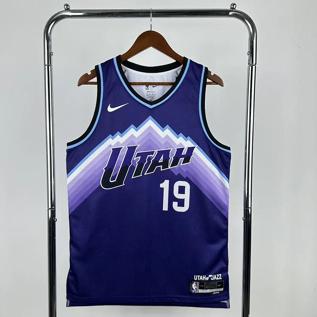 Camisa NBA Utah Jazz Roxa - Nº19 1