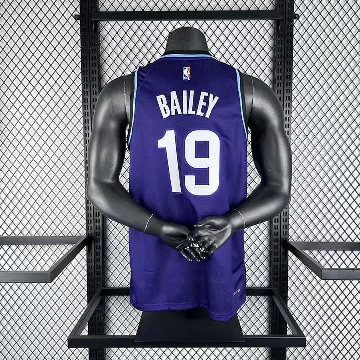 Camisa NBA Utah Jazz Roxa - Nº19 2