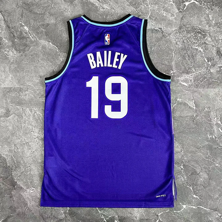 Camisa NBA Utah Jazz Roxa - Nº19 4