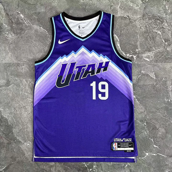 Camisa NBA Utah Jazz Roxa - Nº19 5