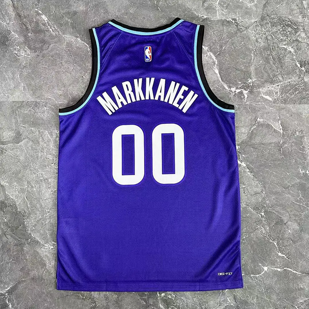 Camisa NBA Utah Jazz Roxa - Nº00 4