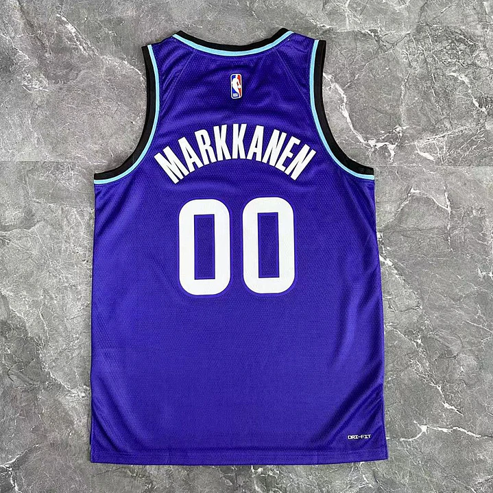 Camisa NBA Utah Jazz Roxa - Nº00 4