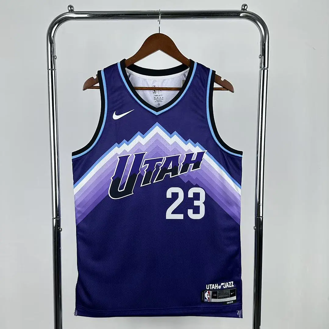 Camisa NBA Utah Jazz Roxa - Nº23 1
