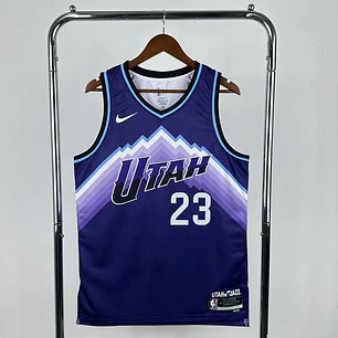 Camisa NBA Utah Jazz Roxa - Nº23