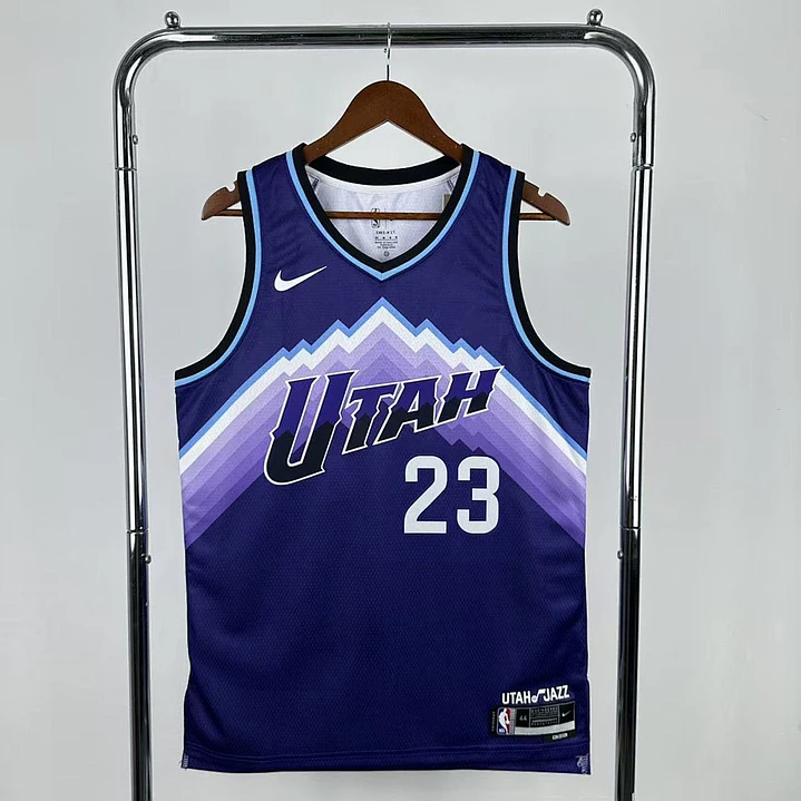 Camisa NBA Utah Jazz Roxa - Nº23 1