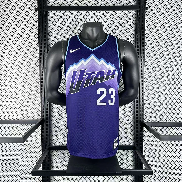 Camisa NBA Utah Jazz Roxa - Nº23 3
