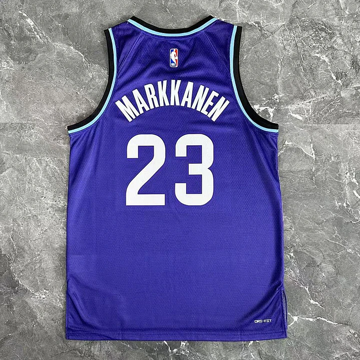 Camisa NBA Utah Jazz Roxa - Nº23 4