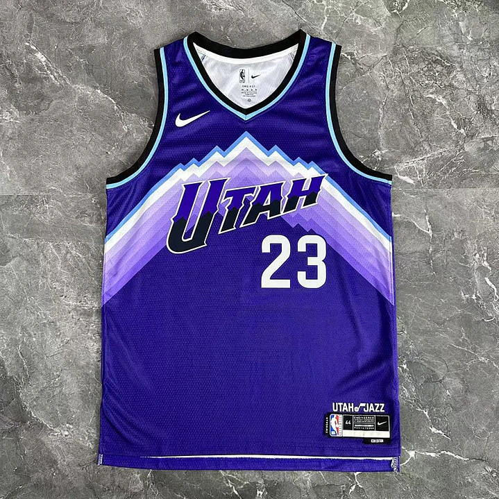 Camisa NBA Utah Jazz Roxa - Nº23 5