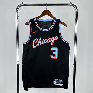 Camisa NBA Chicago Bulls Edição Cidade - Nº3