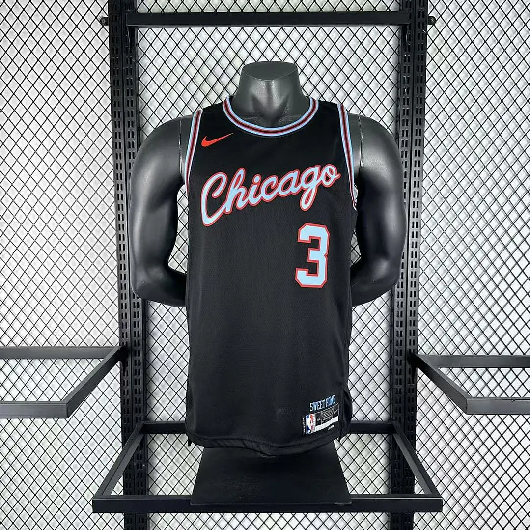 Camisa NBA Chicago Bulls Edição Cidade - Nº3 3