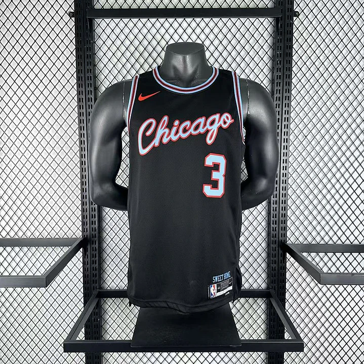 Camisa NBA Chicago Bulls Edição Cidade - Nº3 3