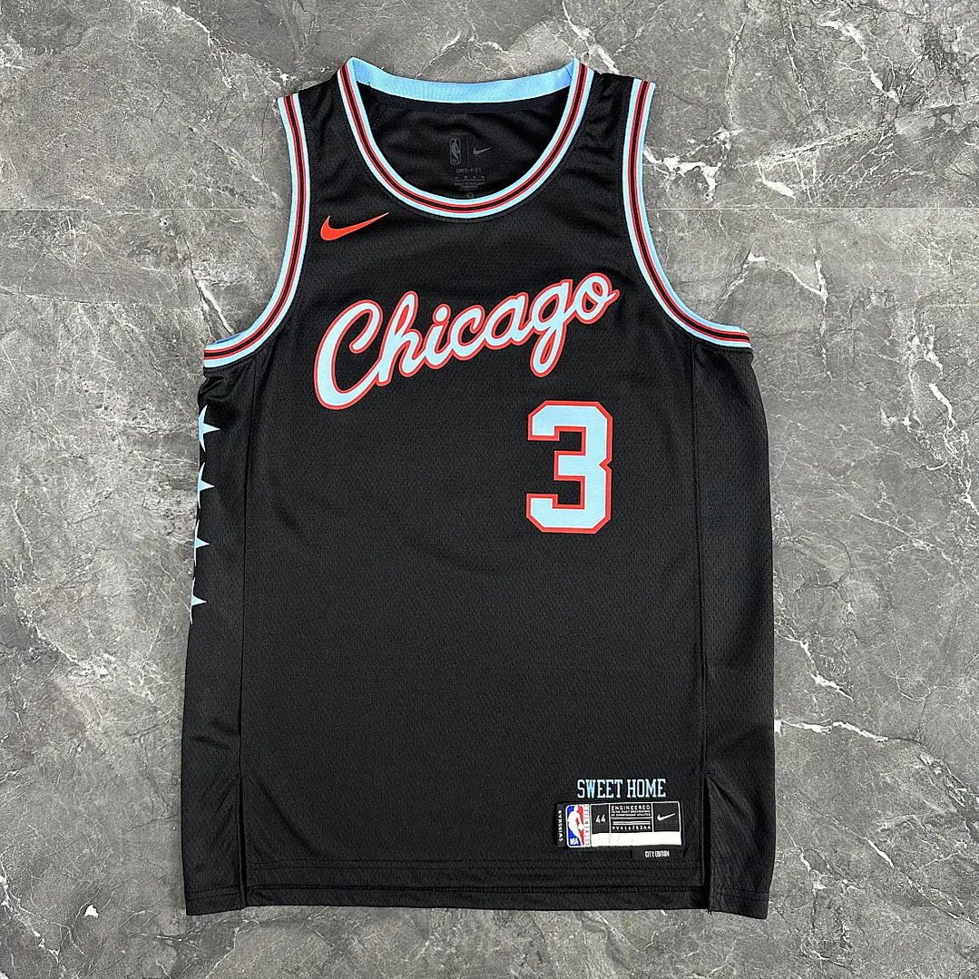 Camisa NBA Chicago Bulls Edição Cidade - Nº3 4