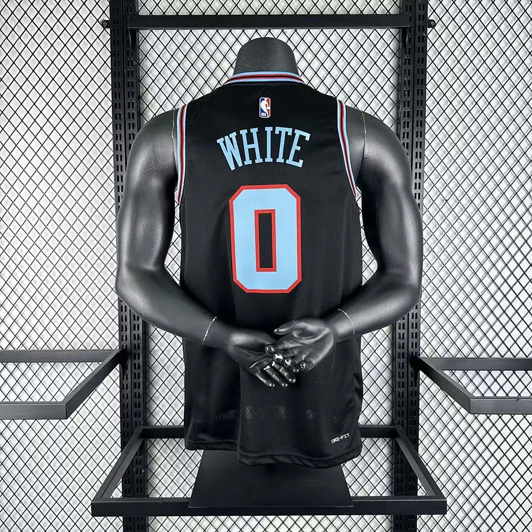 Camisa NBA Chicago Bulls Edição Cidade - Nº0 3
