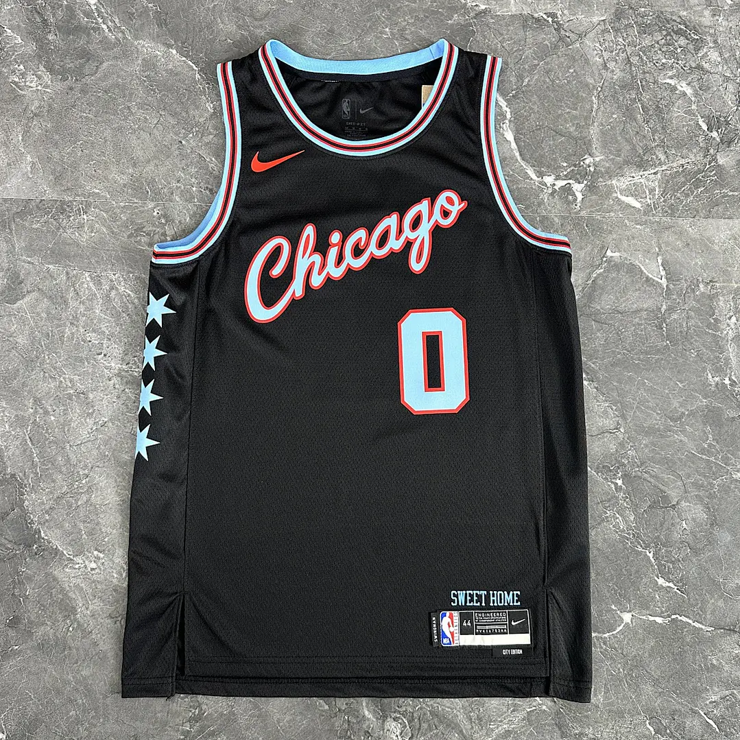 Camisa NBA Chicago Bulls Edição Cidade - Nº0 5