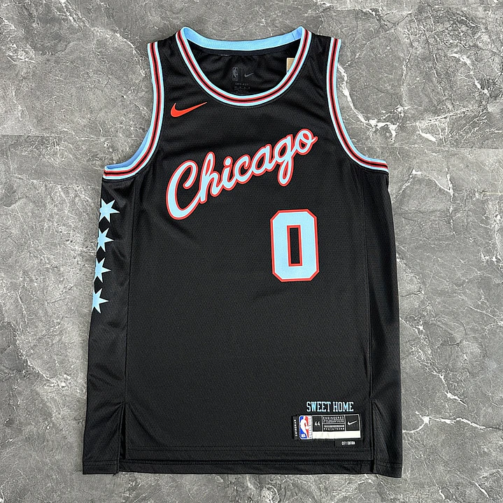 Camisa NBA Chicago Bulls Edição Cidade - Nº0 5