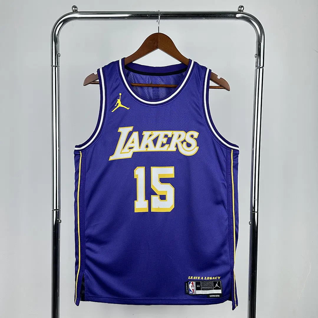 Camisa NBA Los Angeles Lakers Edição Jordan Statement - Nº15 1