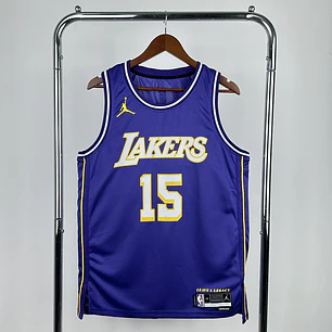 Camisa NBA Los Angeles Lakers Edição Jordan Statement - Nº15
