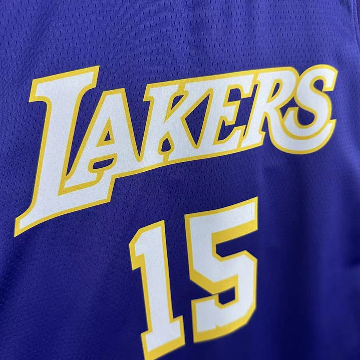 Camisa NBA Los Angeles Lakers Edição Jordan Statement - Nº15 3