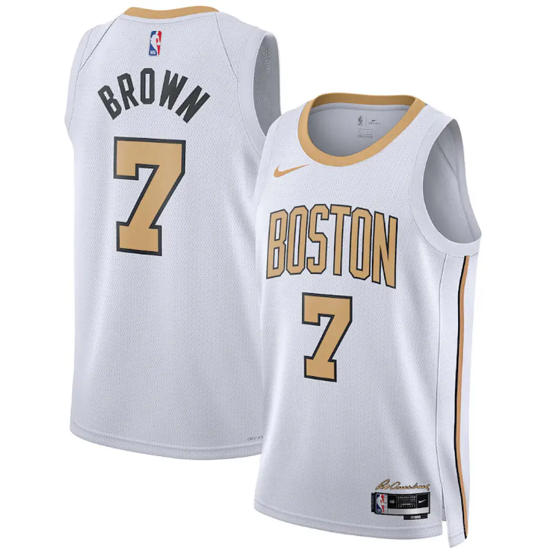 Camisa NBA Boston Celtics Edição Cidade - Brown Nº7 1