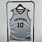 Camisa NBA San Antonio Spurs Edição Limitada Cinza - Sochan Nº10 - Thumbnail 1