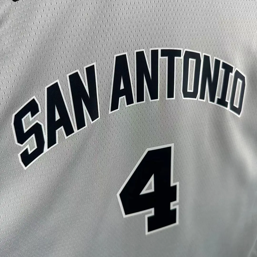 Camisa NBA San Antonio Spurs Edição Limitada Cinza - Fox Nº4 3