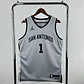 Camisa NBA San Antonio Spurs Edição Limitada Cinza - Wembanyama Nº1 - thumbnail 1