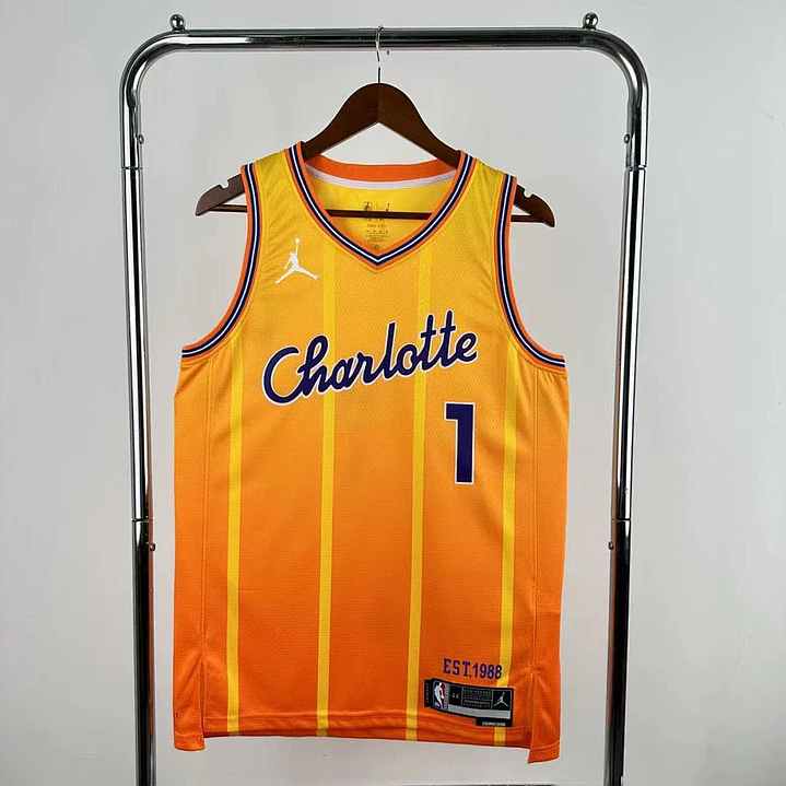 Camisa NBA Charlotte Hornets Edição Cidade - Ball Nº1 1