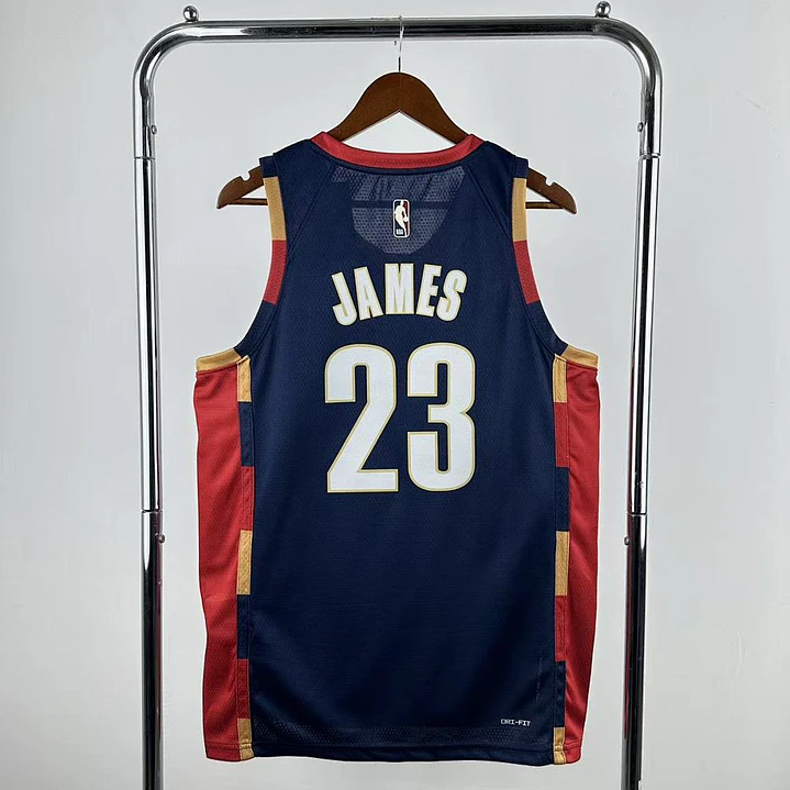 Camisa NBA Cleveland Cavaliers Retrô - LeBron James Nº23 2