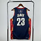Camisa NBA Cleveland Cavaliers Retrô - LeBron James Nº23 - Thumbnail 2