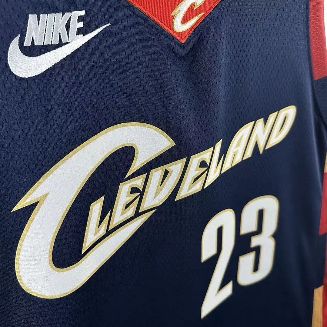 Camisa NBA Cleveland Cavaliers Retrô - LeBron James Nº23 3