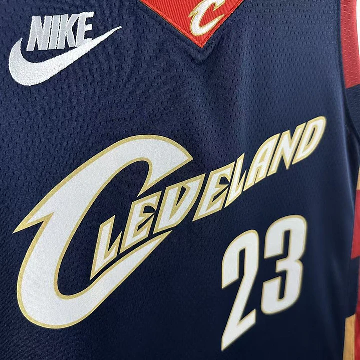 Camisa NBA Cleveland Cavaliers Retrô - LeBron James Nº23 3