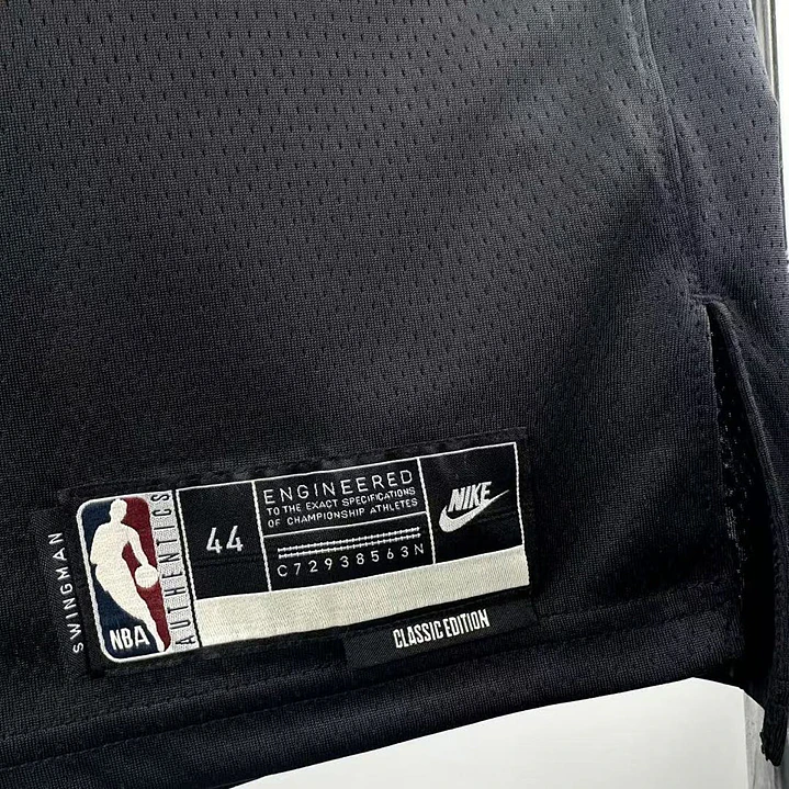Camisa NBA Philadelphia 76ers Retrô Preta - Iverson Nº3 5