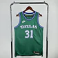Camisa NBA Dallas Mavericks Retrô Verde - Thompson Nº31 - Thumbnail 1