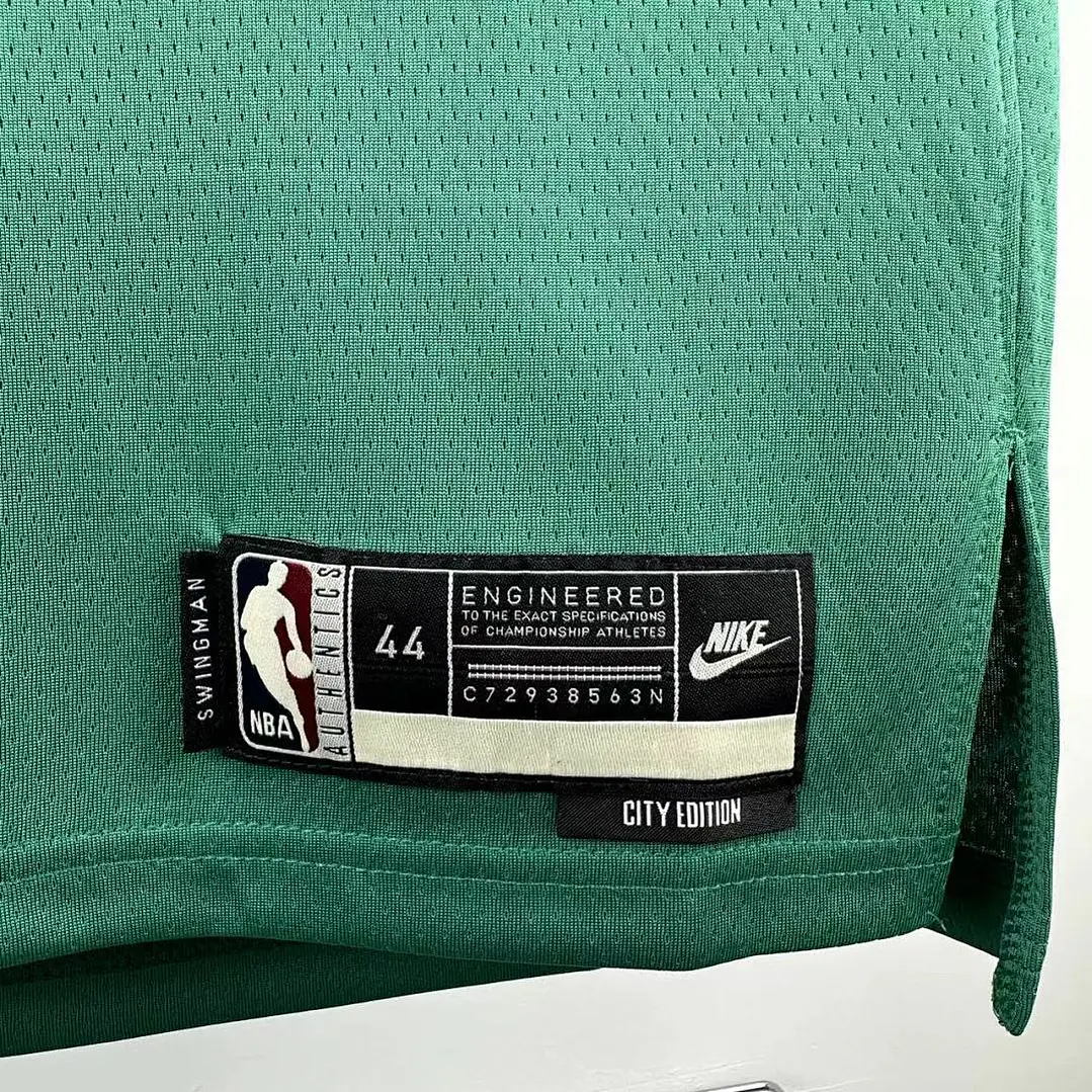 Camisa NBA Dallas Mavericks Retrô Verde - Thompson Nº31 3