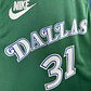 Camisa NBA Dallas Mavericks Retrô Verde - Thompson Nº31 - Thumbnail 4