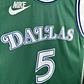 Camisa NBA Dallas Mavericks Retrô Verde - Russell Nº5 - Thumbnail 4
