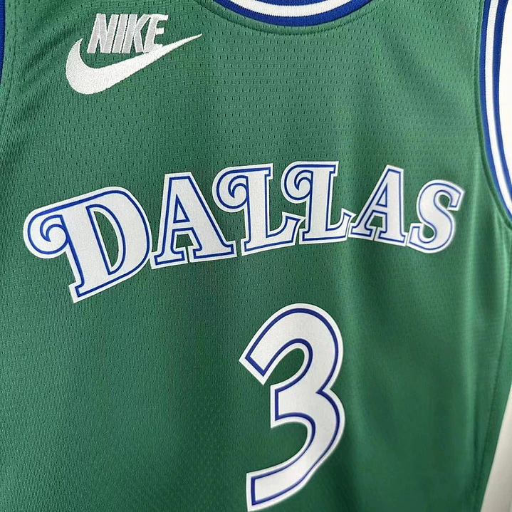 Camisa NBA Dallas Mavericks Retrô Verde - Davis Nº3 4