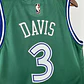 Camisa NBA Dallas Mavericks Retrô Verde - Davis Nº3 - Thumbnail 6