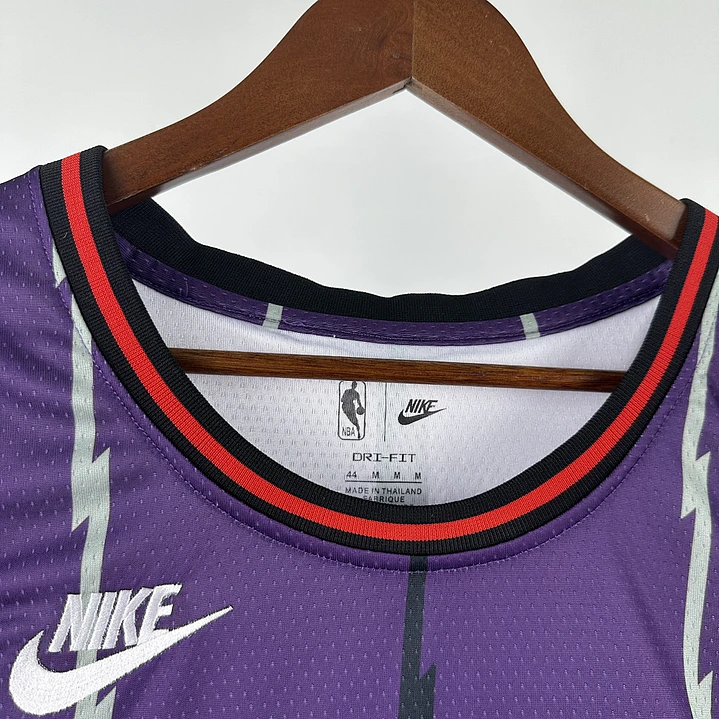 Camisa NBA Toronto Raptors Retrô Roxa - McGrady Nº1 5