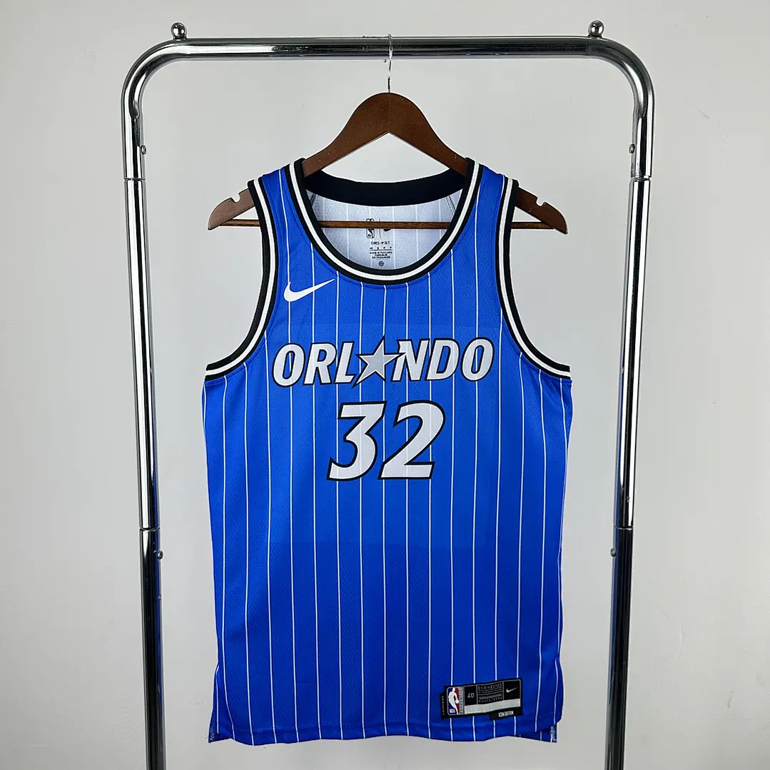 Camisa NBA Orlando Magic Fora Azul - O'Neal Nº32 1