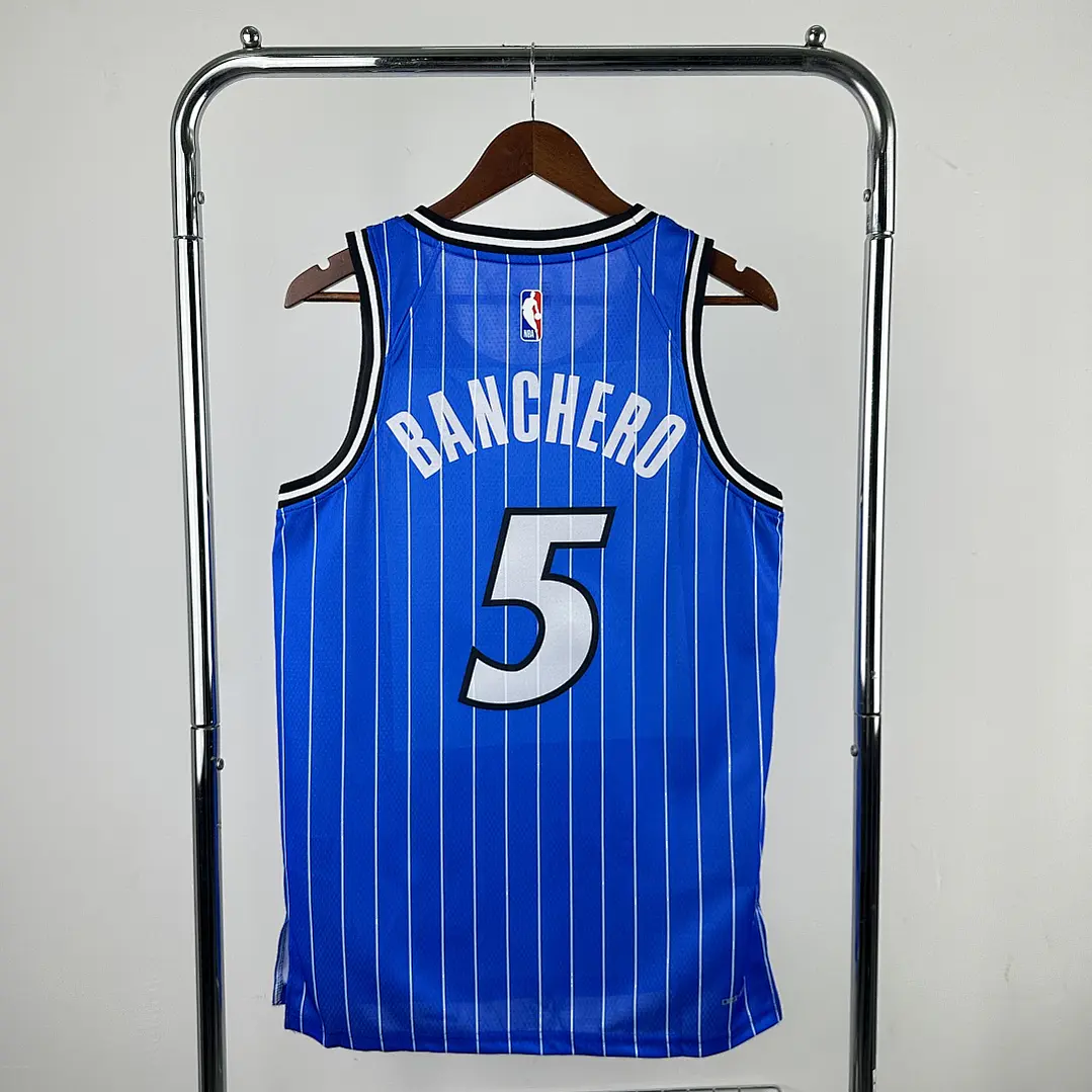 Camisa NBA Orlando Magic Fora Azul - Banchero Nº5 2