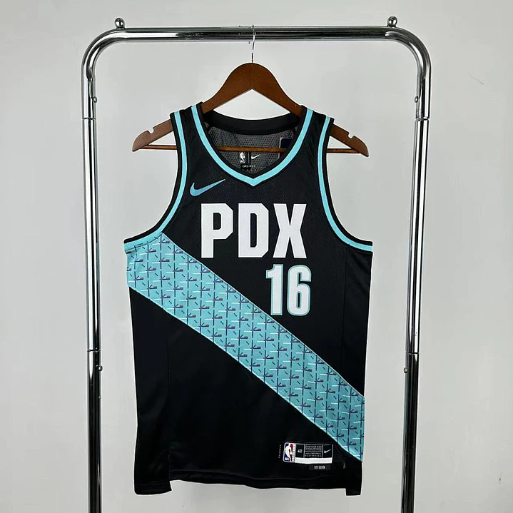 Camisa NBA Portland Trail Blazers Edição Cidade - Nº16 1