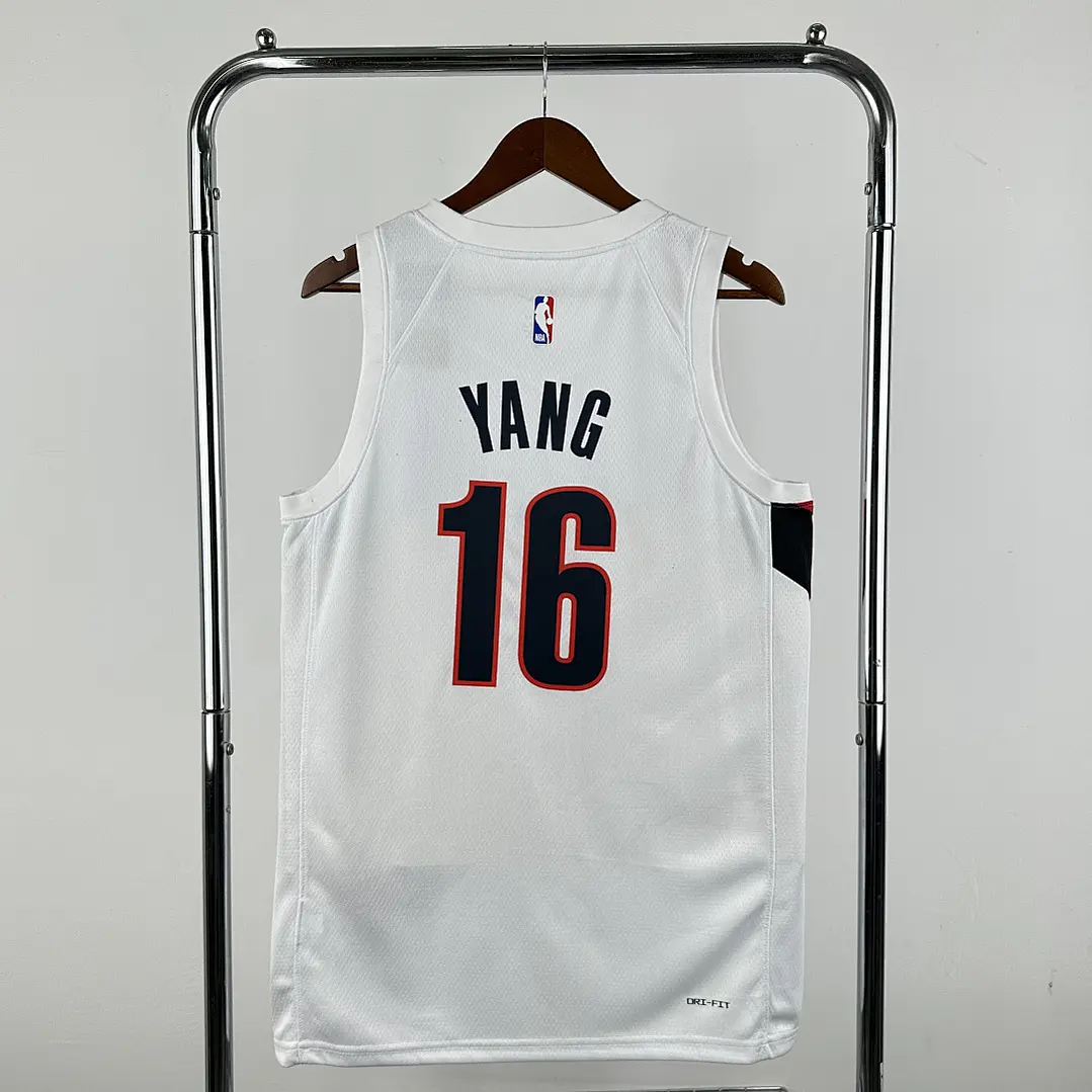 Camisa NBA Portland Trail Blazers Casa Branca - Nº16 2