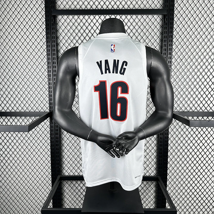 Camisa NBA Portland Trail Blazers Casa Branca - Nº16 4