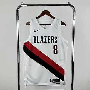 Camisa NBA Portland Trail Blazers Casa Branca - Avdija Nº8
