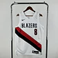 Camisa NBA Portland Trail Blazers Casa Branca - Avdija Nº8 - Thumbnail 1
