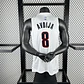 Camisa NBA Portland Trail Blazers Casa Branca - Avdija Nº8 - Thumbnail 4