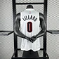 Camisa NBA Portland Trail Blazers Casa Branca - Lillard Nº0 - thumbnail 4